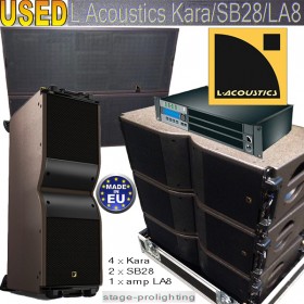 USED L Acoustics Kara-SB28-LA8 SET